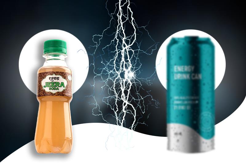 difference between soda drinks and energy drinks