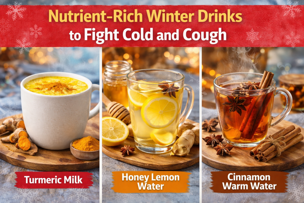 Nutrient-Rich Winter Drinks to Fight Cold and Cough